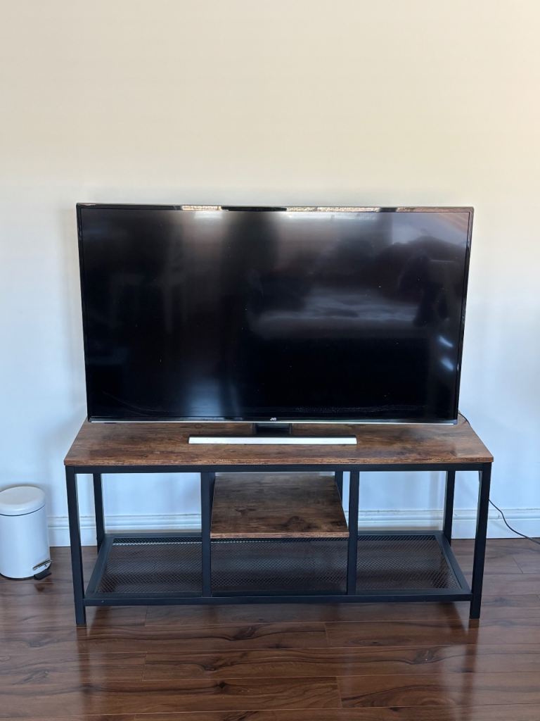 Industrial Style TV Unit/Bookcase – Good Condition