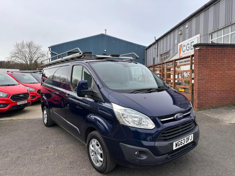 2013 63 Ford Transit Custom 2.2 TDCi 290 Limited Panel Van Manual L2 H1 *NO VAT*