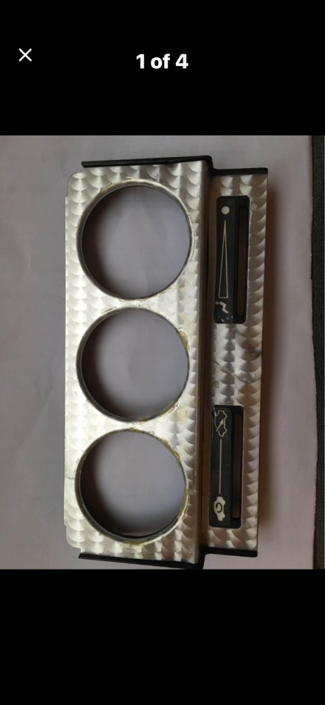 Rover 200 BRM heater dial trim 200 25 MGZR 400 Coupe Tourer Cabriolet 