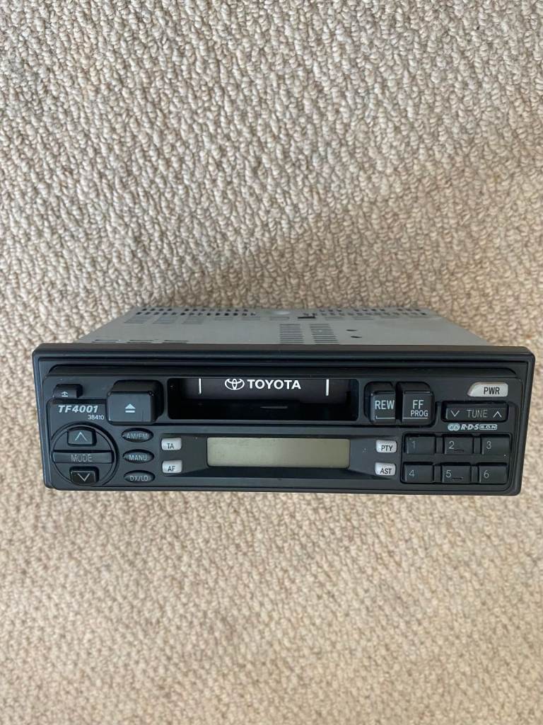 Radio & cassette player for Toyota car