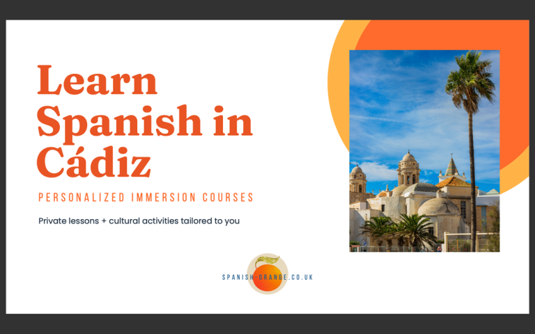Spanish Immersion in Cádiz – Private Course + Apartment near the Beach
