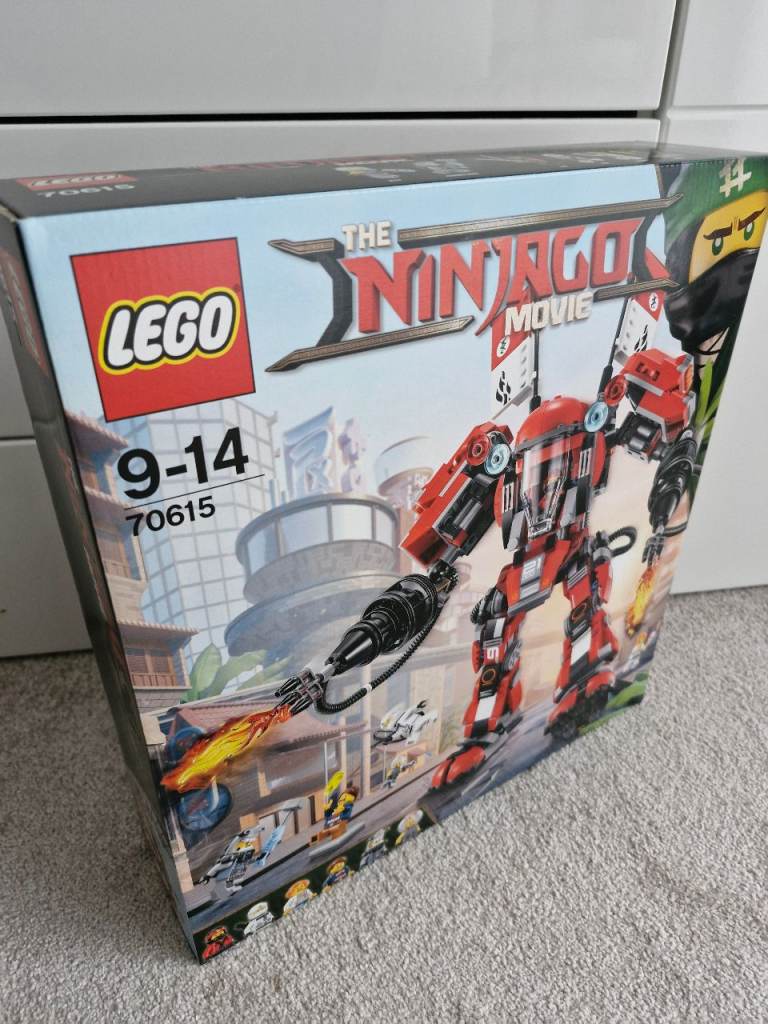 image for Lego Ninjago Movie Fire Robot Mech New