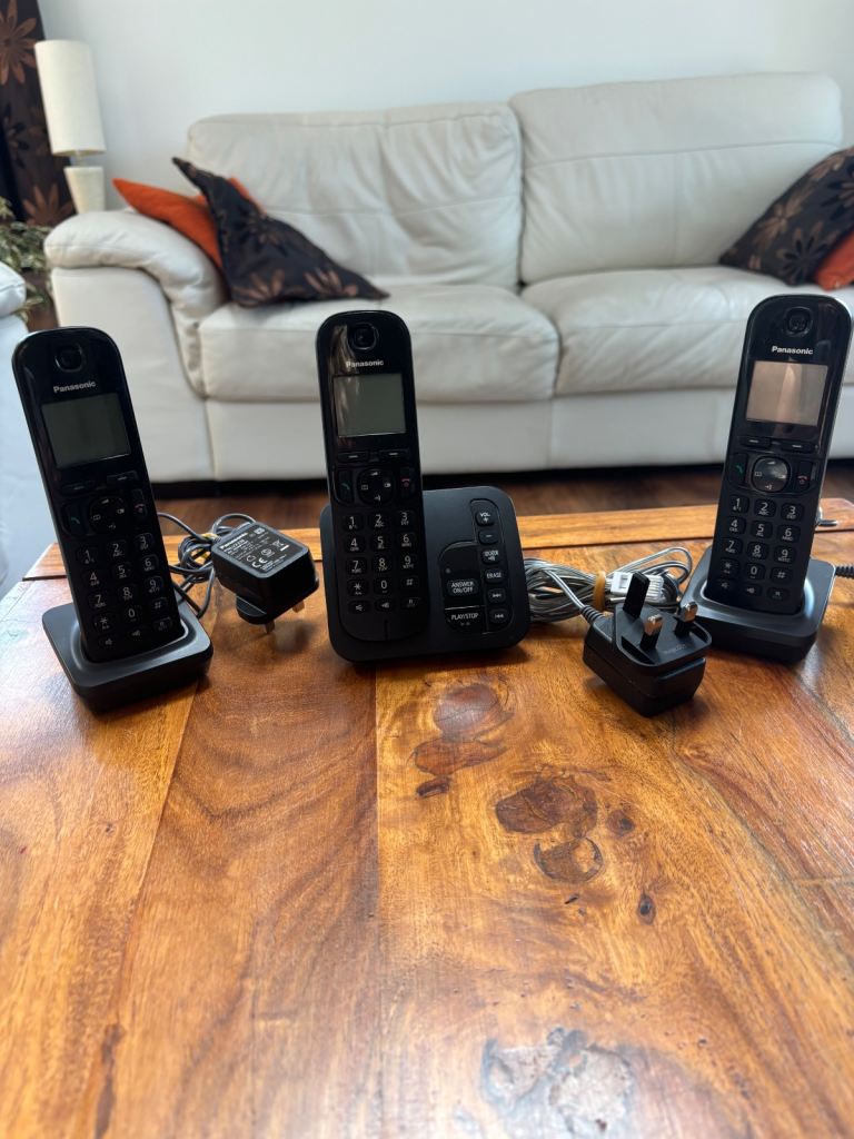 Panasonic Cordless Telephones - Triple Set