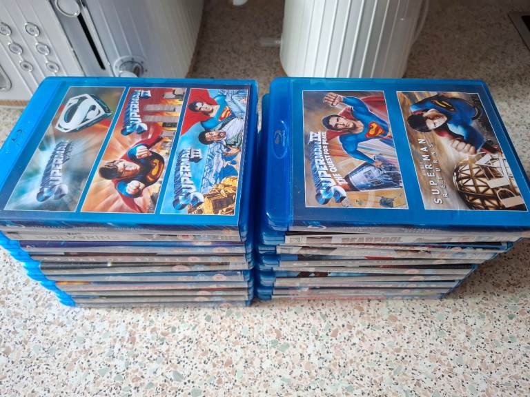 Marvel and dc blurays
