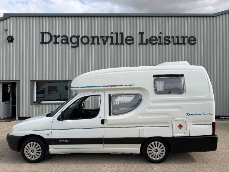 2001 Romahome Duo Outlook PLUS Citroen Berlingo 1.9D - 4 Seater - Part Ex Welcome