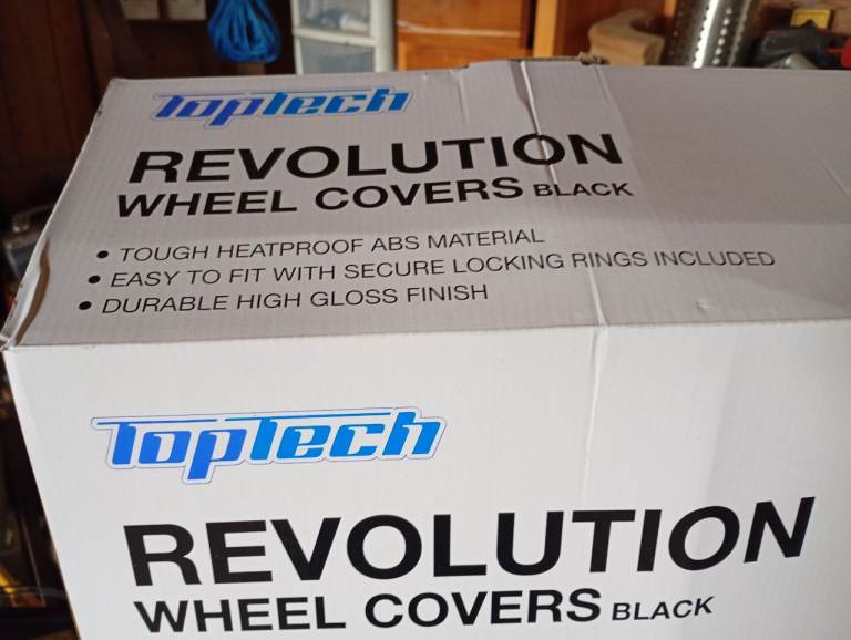 Black wheel covers