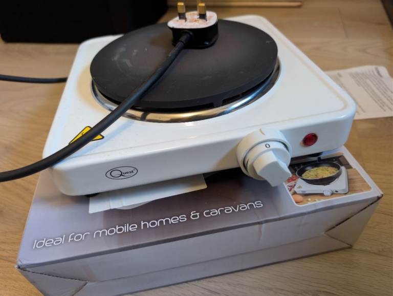 Electric single hob 1,500W