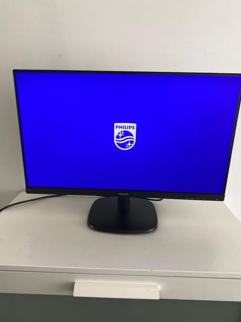 Philips 273V7Q Monitor with Keyboard and Mouse