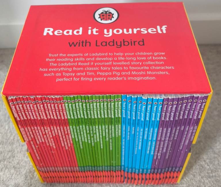 Ages 2-7 learning book set