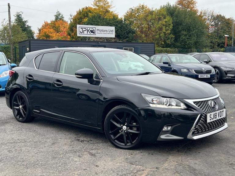 2018 Lexus CT 1.8 200h Luxury CVT Euro 6 (s/s) 5dr HATCHBACK Petrol/Electric Hybrid Automatic