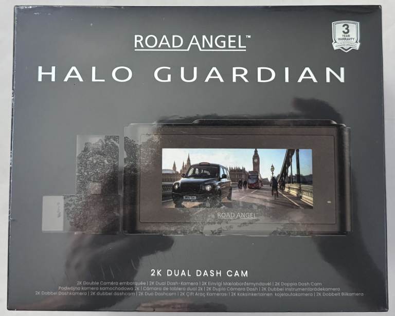 BRAND NEW SEALED  ROAD ANGEL HALO GUARDIAN DUAL DASH CAM