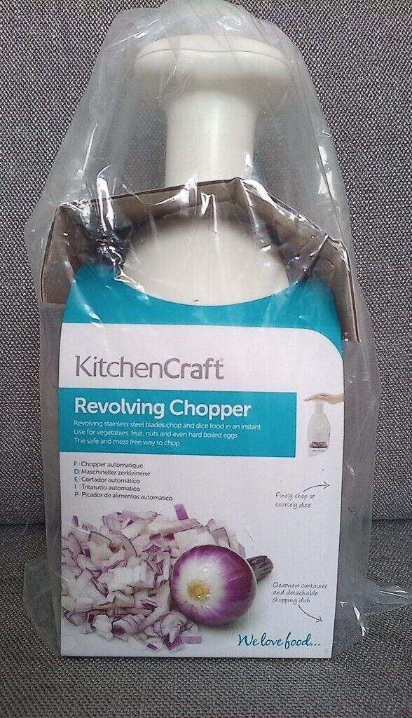 Food mini chopper by Kitchen Craft, Boxed NEW