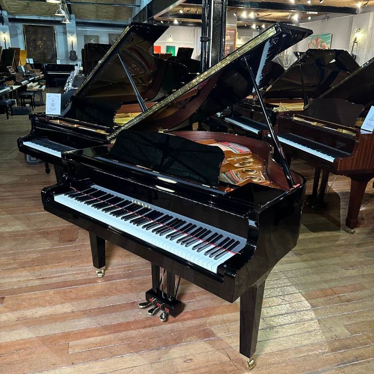 Yamaha GB1 Baby Grand Piano c2019 Black | Sherwood Phoenix Pianos