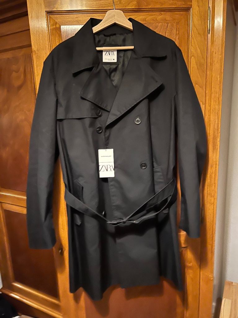 image for Men’s Zara trench coat 