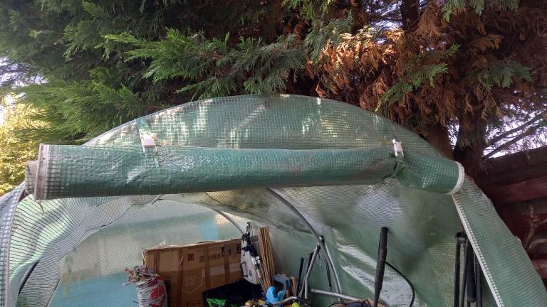 3 x 2 metre Poly tunnel - 3 years old