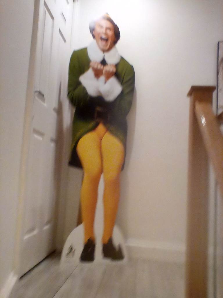Life size Will Ferrall as ELF