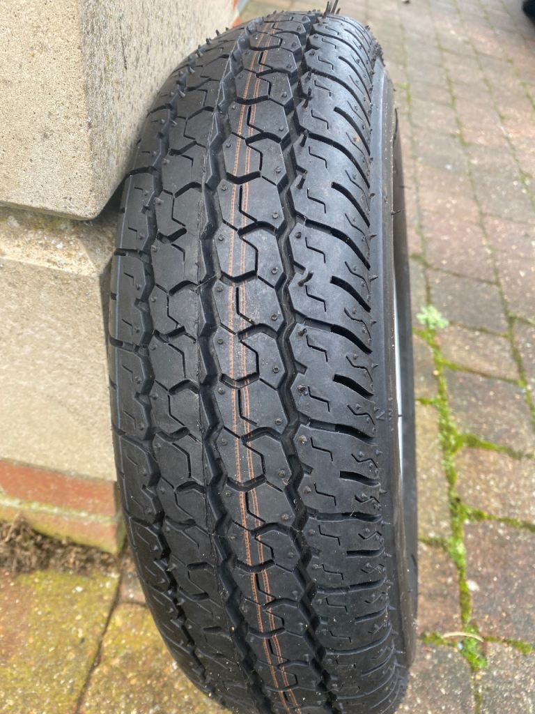 Trailer wheel and tyre brand new 