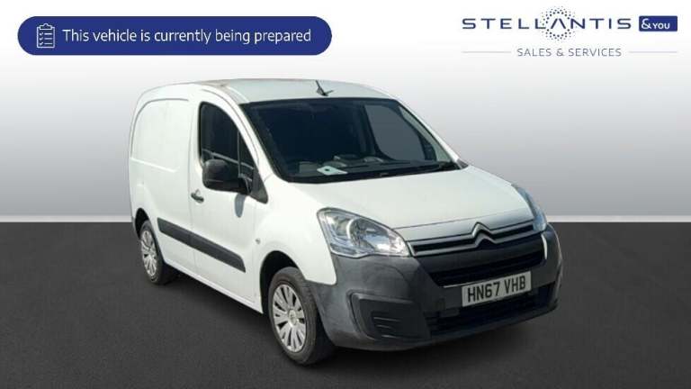 2017 Citroen Berlingo 1.6 BlueHDi 850Kg Enterprise 100ps PANEL VAN DIESEL Manual