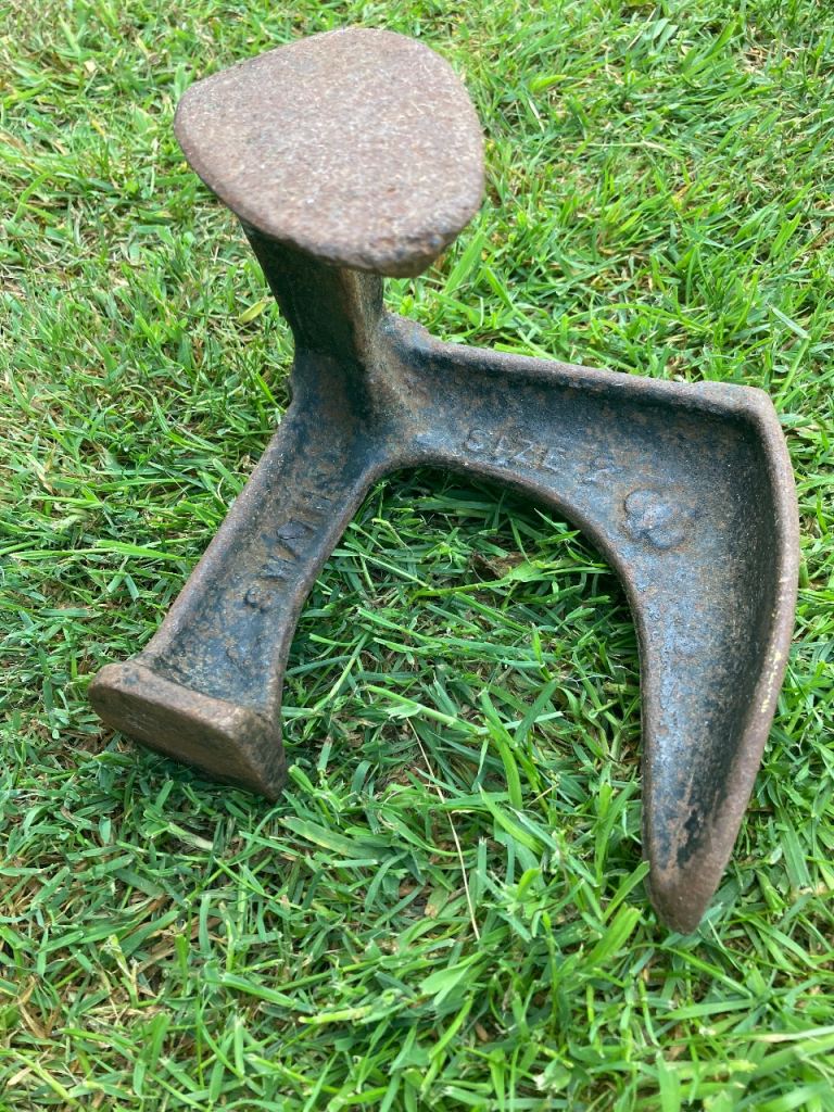 Swain Cobblers Iron Shoe Last/Anvil/Form