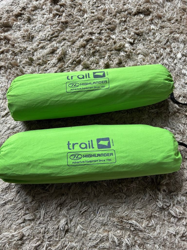 1 x Self Inflating Camping Pillows used once