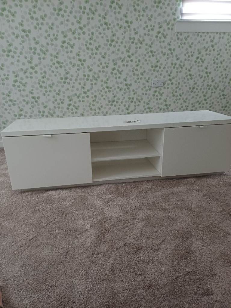 Tv Unit (Glossy White for sale) 