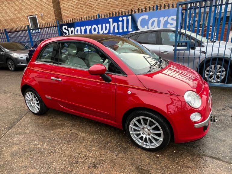 2010 Fiat 500 1.2 Lounge 3dr [Start Stop] HATCHBACK Petrol Manual