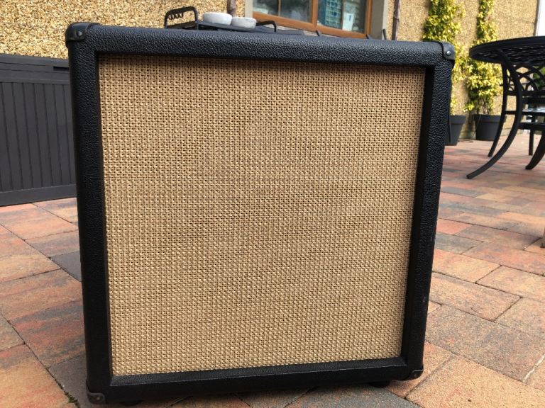 Zilla 1 x 12 guitar amplifier cabinet loaded  with WGS ET90 + heavy duty cover