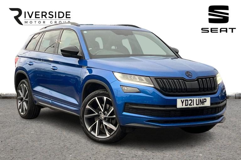 2021 Skoda Kodiaq 2.0 TSI SportLine DSG 4WD Euro 6 (s/s) 5dr (7 Seat) Estate Petrol Automatic