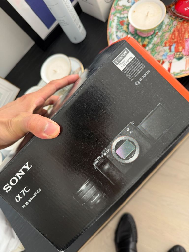 Sony Alpha 7 C | Full-frame Mirrorless Interchangeable Lens perfect condition) - Blac