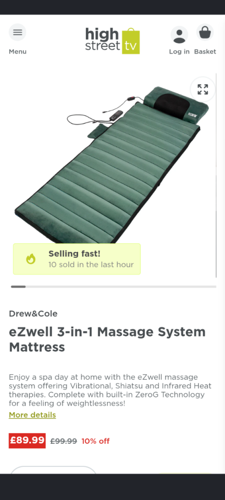 New Yawn Air Massage System 