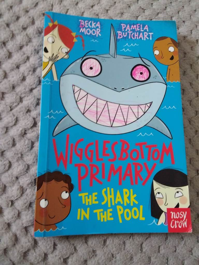 Children's Book 'Wigglesbottom Primary: The Shark in the Pool' by Pamela Butchart