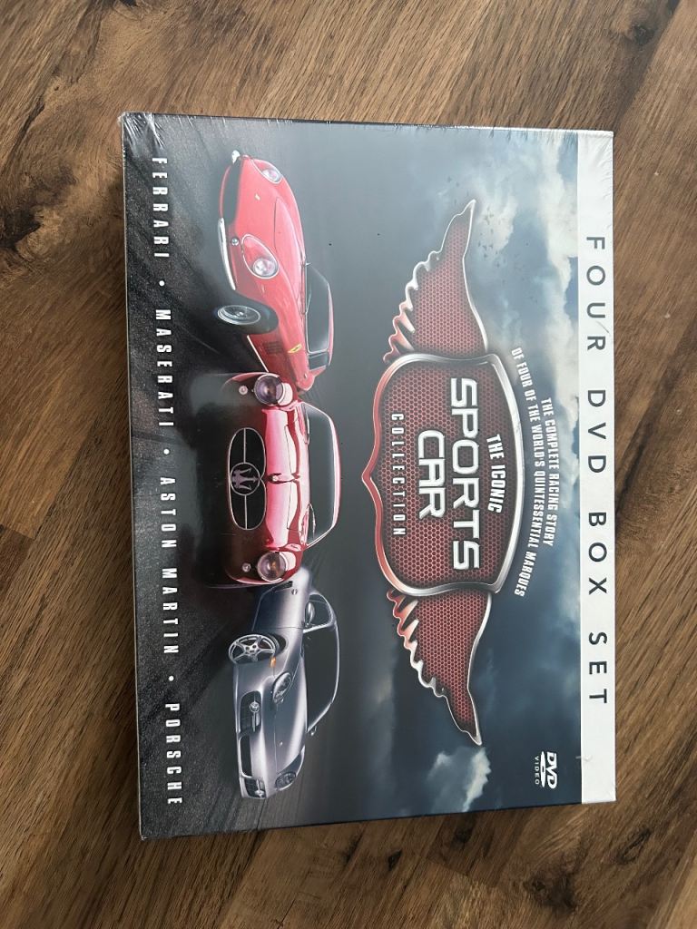 Sports car DVD