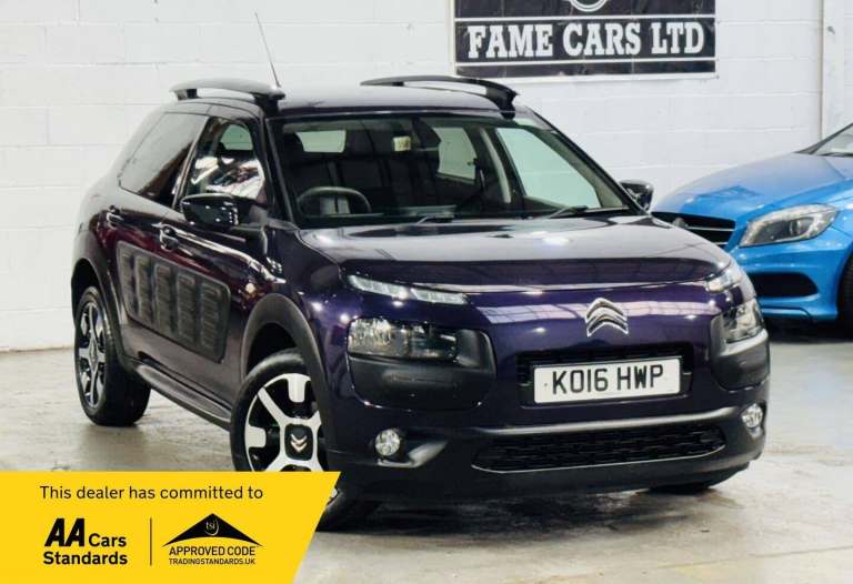 2016 Citroen C4 Cactus 1.6 BlueHDi Flair ETG6 Euro 6 (s/s) 5dr HATCHBACK Diesel Automatic