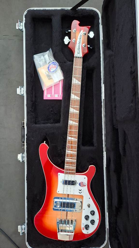 Brand new Rickenbacker 4003 Fireglo Bass Guitar