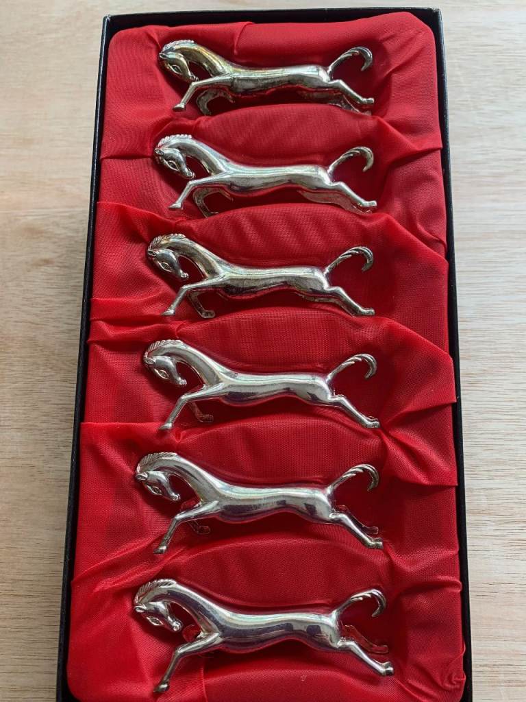 Vintage Horse Knife Rests