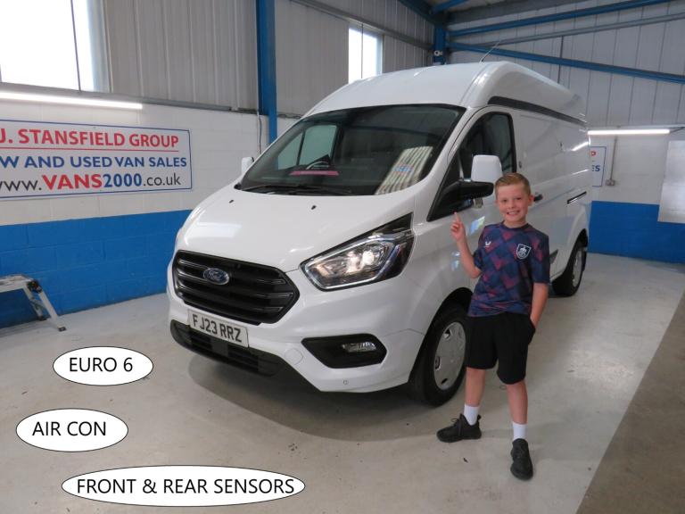 2023 Ford Transit Custom 2.0 EcoBlue 130ps High Roof Trend Van PANEL VAN Diesel Manual