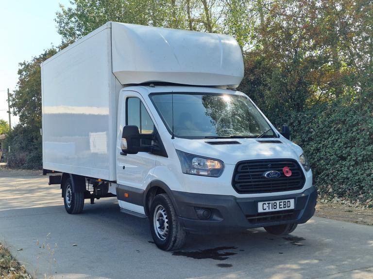 2018 Ford Transit 350 Luton/Box Tail-Lift  Drives Perfect  7m MOT  134k Miles