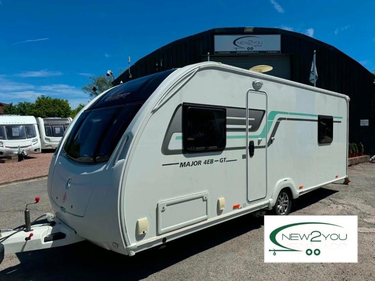 2017 Swift Major 4EB GT End Bedroom ISLAND BED 4 Berth Caravan - STOCK H098