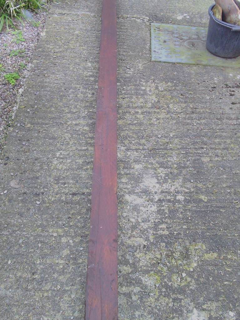 Wooden post 