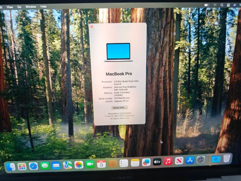 Apple MacBook Pro 13-inch 2019 Intel Core I5, 8GB RAM, 256GB SSD, Touch Bar