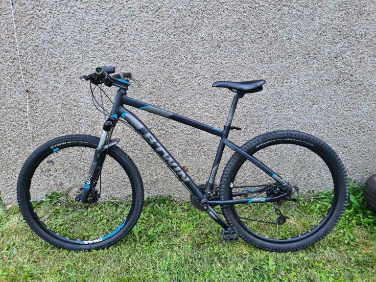 Btwin Aluminium Med Lightweight Mountain Bike SRAM Forks 24 Speed F/Shocks Free Local Delivery £155 