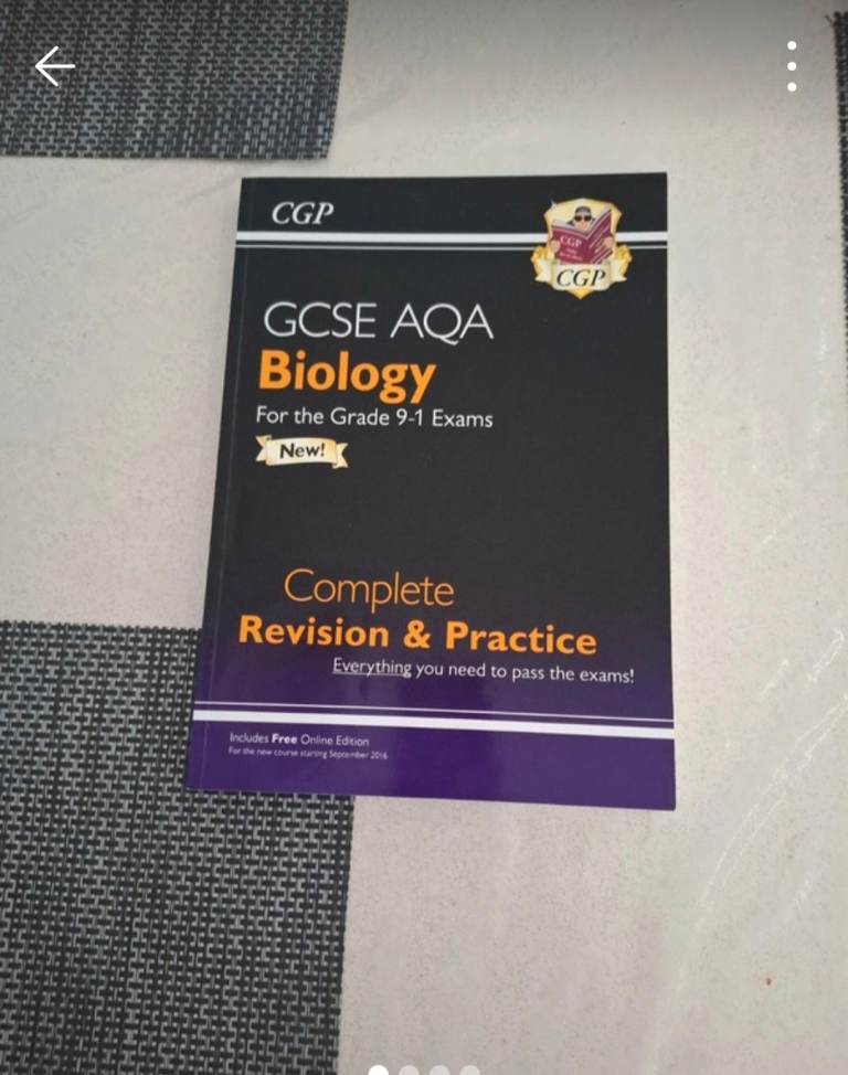 GCSE AQA Biology complete revision and practice for grade 9-1 exam 