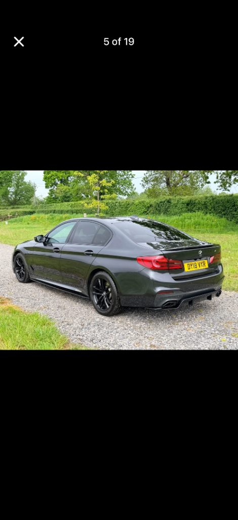 BMW, 5 SERIES, Saloon, 2018, Semi-Auto, 1995 (cc), 4 doors