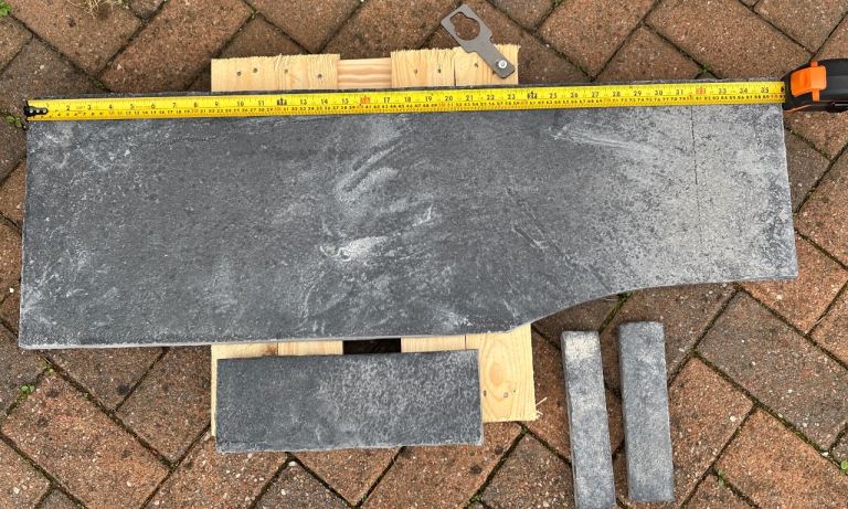 22mm Natural Slate Hearth / Hearth Offcuts