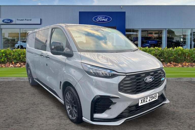 2025 Ford Transit Custom 2.0 EcoBlue 170ps H1 Double Cab Van MS-RT Auto PANEL VAN DIESEL Automatic