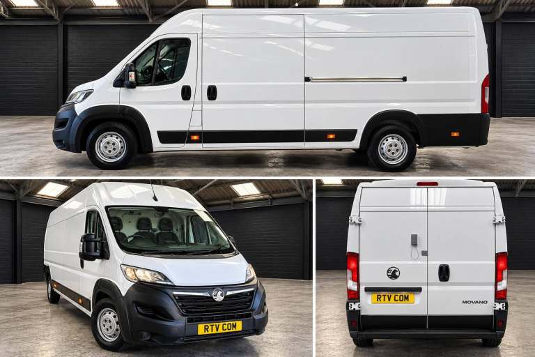 2023 Vauxhall Movano 2.2 Turbo D 140ps H2 Van Prime PANEL VAN DIESEL Manual