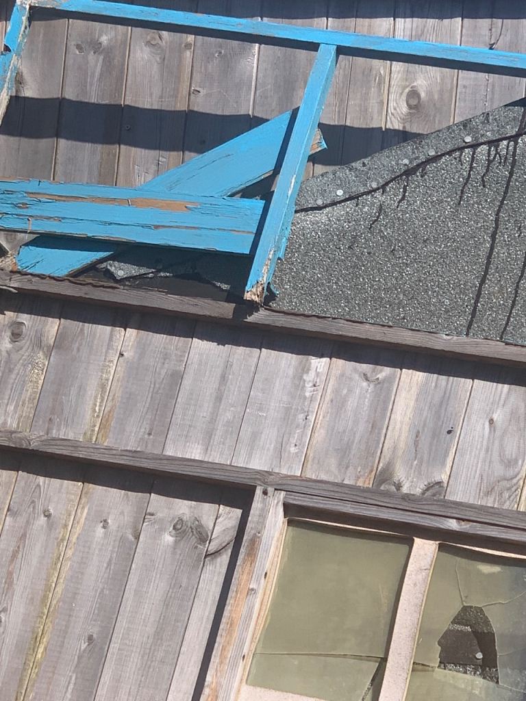 Wood from a out door play house 