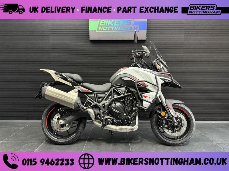 Benelli TRK 702 includes free luggage