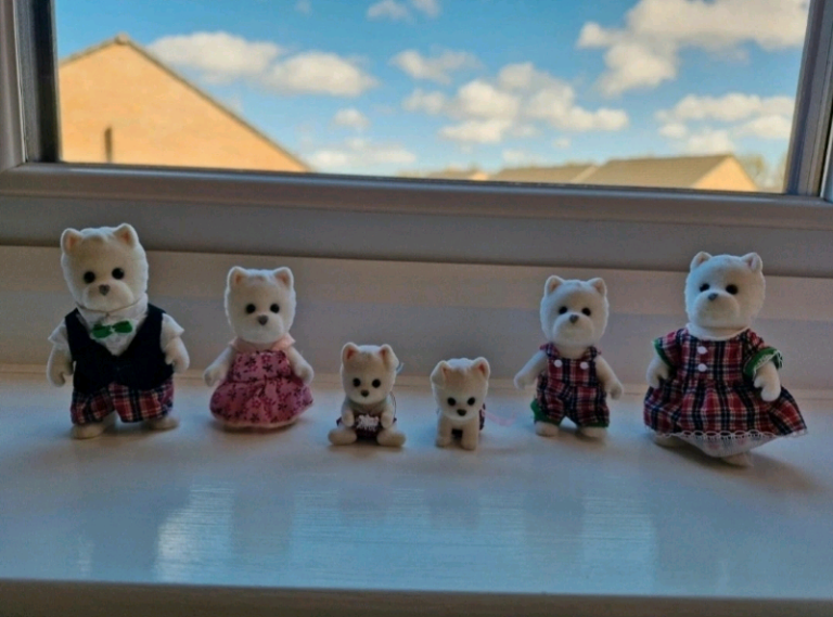 Sylvanian McWalkies West Highland Scottish Terriers dog