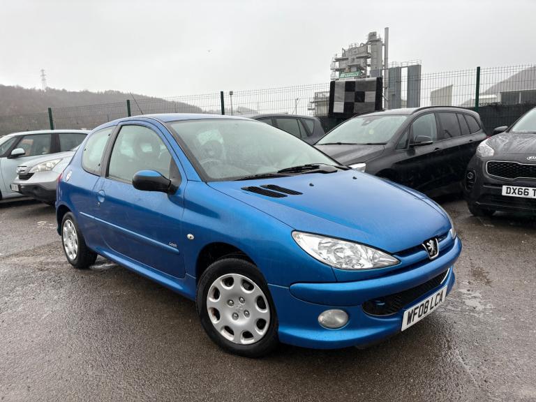 2008 Peugeot 206 1.4 Look 3dr - 12 Month Mot on Sale -  HATCHBACK Petrol Manual